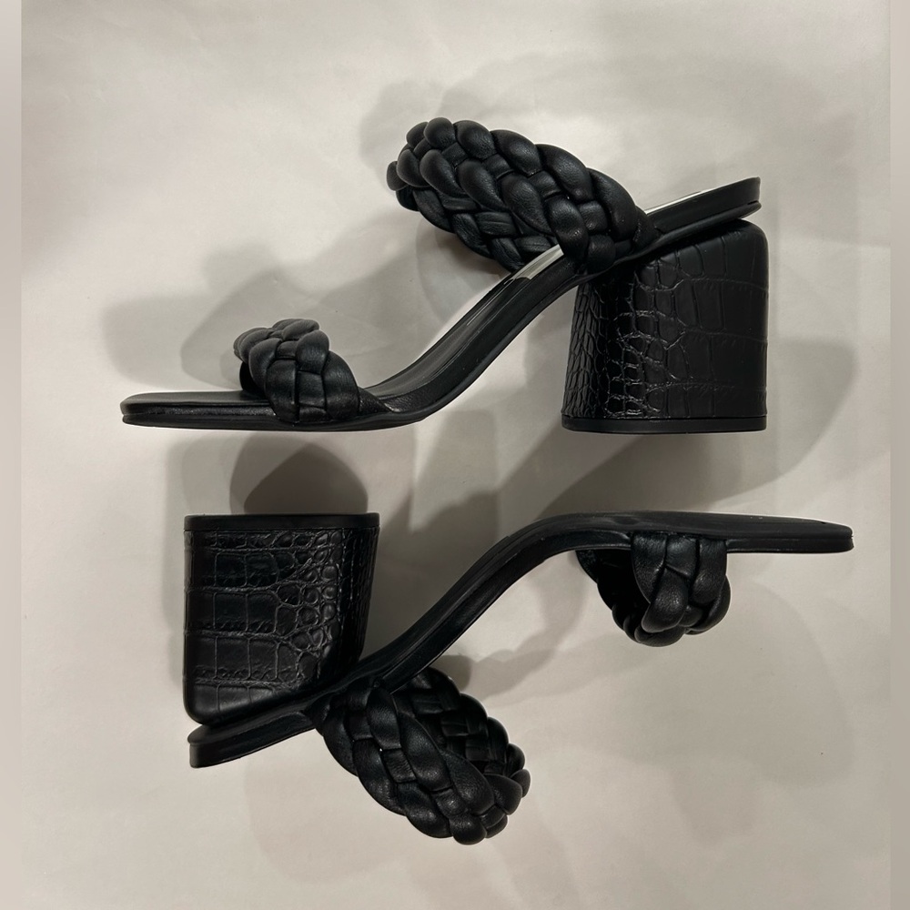 DOLCE VITA Black Natie Sandal - Size 8.5 - Picture 9 of 15